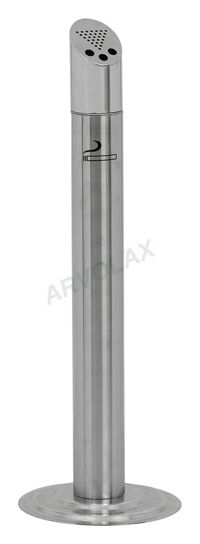 Küllük – Yükseklik 95 cm, taban Ø 33 cm – Paslanmaz ayaklı, dar dikey